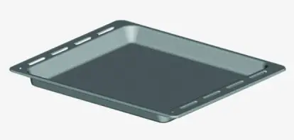 Haier HWO60S4LMB2 60cm Wall Oven - Roosting dish