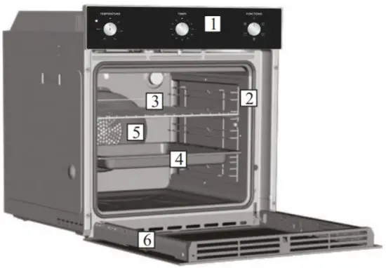 Haier HWO60S4LMB2 60cm Wall Oven - Overview