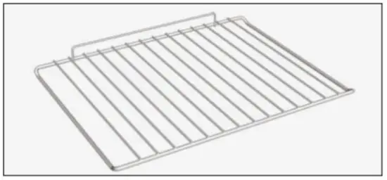 Haier HWO60S4LMB2 60cm Wall Oven - wire shelf
