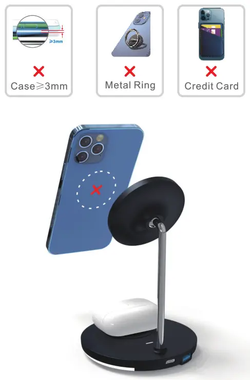 Shenzhen Itian Technology F6 Wireless Charger - forbidden