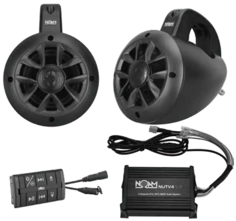 NOAM NUTV4 Marine Bluetooth Stereo Speaker System