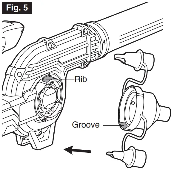 FLEX FX5441 24V Brushless Jobsite Blower - Groove