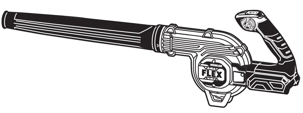 FLEX FX5441 24V Brushless Jobsite Blower