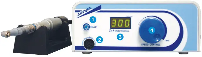 Jorvet J0453 Dental Polishing Unit - FRONT