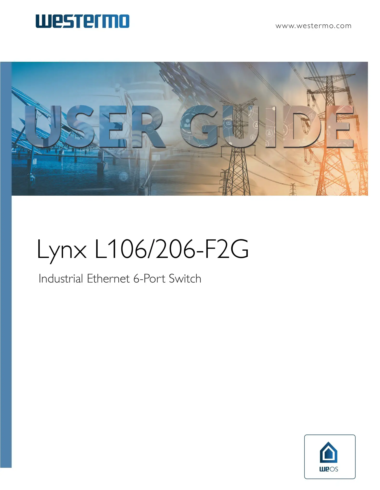 westermo Lynx L106 Industrial Ethernet 6-Port Switch User Guide