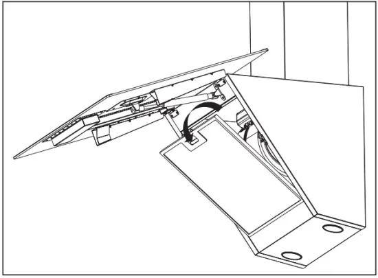 Cleaning of the grease filter