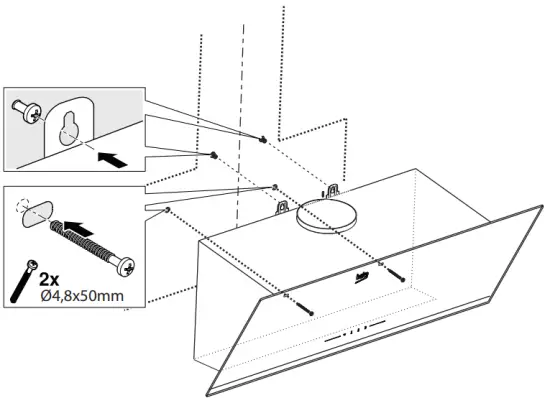 Installation of appliance