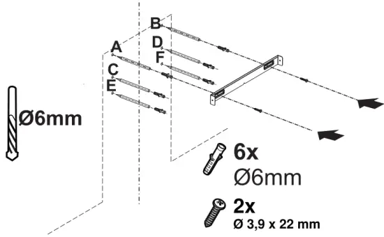 Installation of appliance