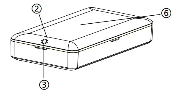 Mossloo MSLM6044Q UV Sanitizer with Wireless Charger - figure 1
