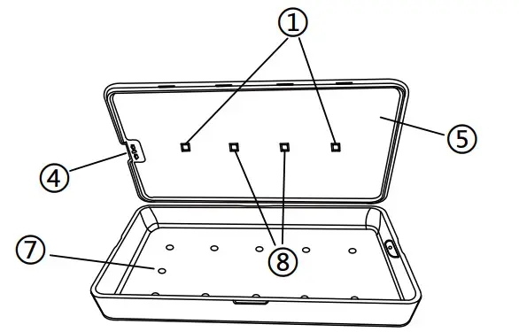 Mossloo MSLM6044Q UV Sanitizer with Wireless Charger - figure 2