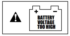 VIKING 56796 Microprocessor Controlled Battery Charger - Error Codes 3