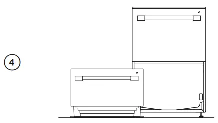 FISHER PAYKEL DD24DTX6PX1 Double Dishdrawer Dishwasher - DRAWER REMOVAL 3