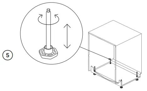 FISHER PAYKEL DD24DTX6PX1 Double Dishdrawer Dishwasher - DRAWER REMOVAL 5