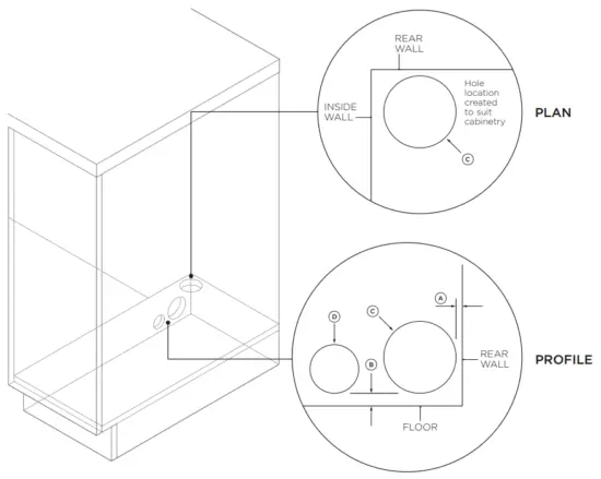 FISHER PAYKEL DD24DTX6PX1 Double Dishdrawer Dishwasher - SERVICE ACCESS