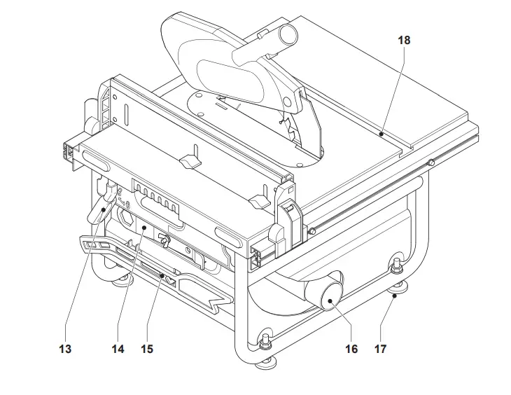DEWALT DW745 10 Inch Table Saw 02