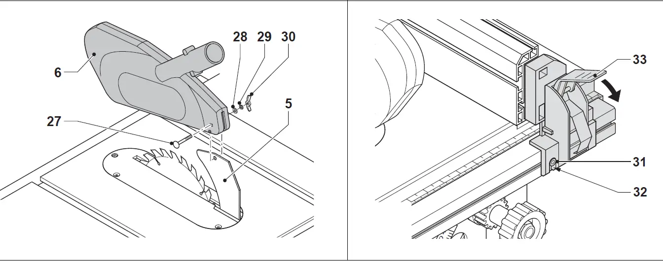 DEWALT DW745 10 Inch Table Saw 06