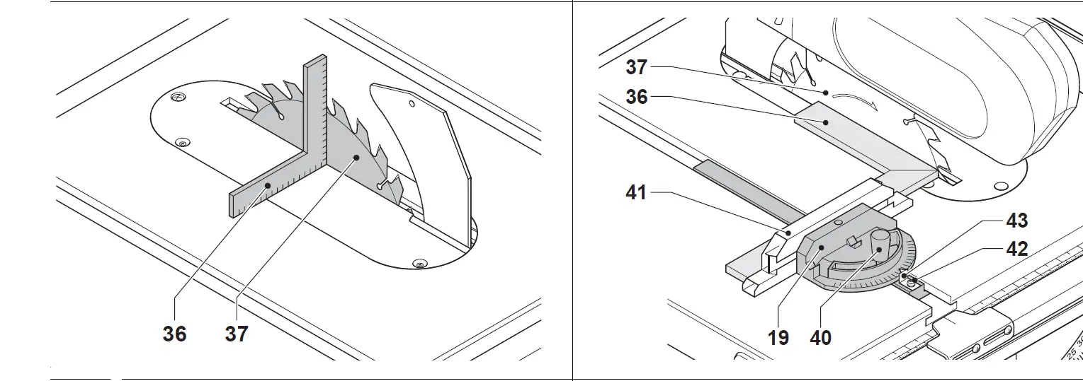 DEWALT DW745 10 Inch Table Saw 08