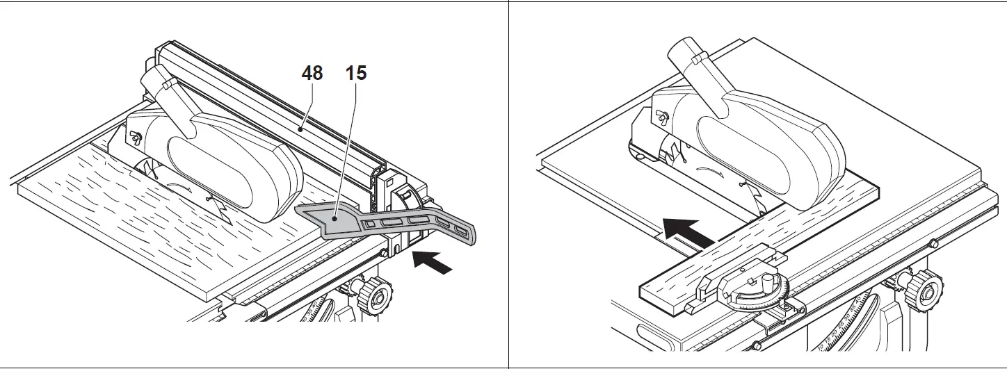DEWALT DW745 10 Inch Table Saw 09