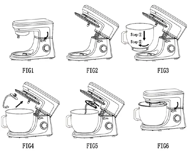 INALSA Esperto-1400W-Stand-Mixer-fig 2