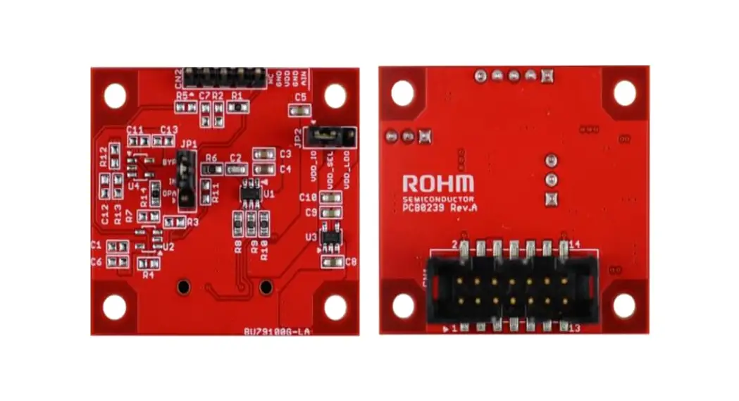 Rohm Bu79100g-la-evk-001 Evaluation Board For A/d Converter User Guide Rohm Bu79100g-la-evk-001 Evaluation Board For A/d Converter User Guide