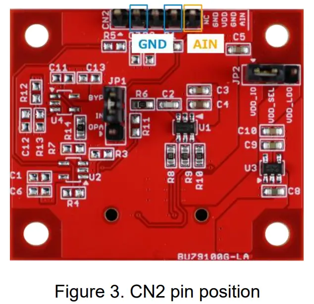 ROHM BU79100G LA EVK 001 Evaluation Board for A D Converter - Figure3