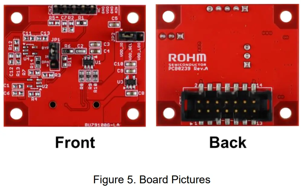 ROHM BU79100G LA EVK 001 Evaluation Board for A D Converter - Figure5