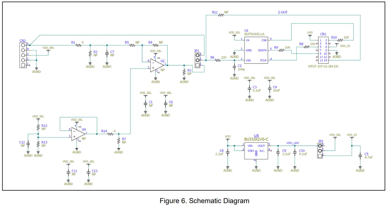 ROHM BU79100G LA EVK 001 Evaluation Board for A D Converter - Figure6