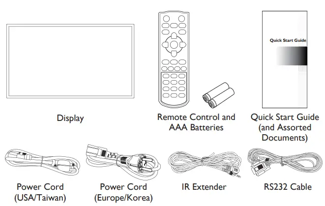 slsp PUSDM55A Spec SDM Ready Display -
