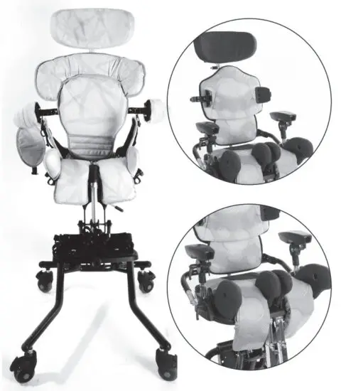 LECKEY 120 844 Pelvic Harness for Mygo and Squiggles - figure 2