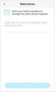 Device Sharing Interface