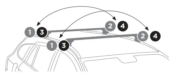THULE Rapid System Kit 4037 and Podium11