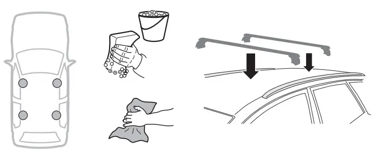 THULE Rapid System Kit 4037 and Podium7