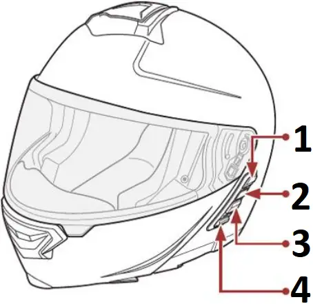 SENA SP87 Helmet