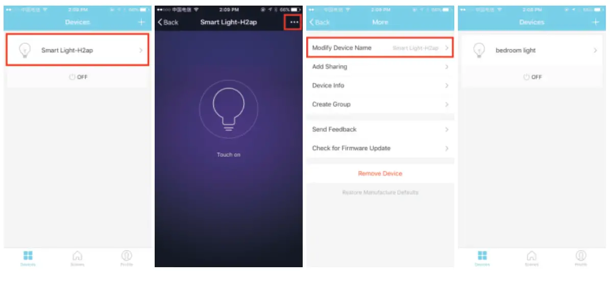 Smart Cloud A19-S01 Smart Wi-Fi Bulb - app 7