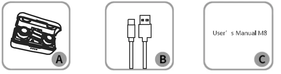 Shenzhen M8 True Wireless Earphone - fIG 3