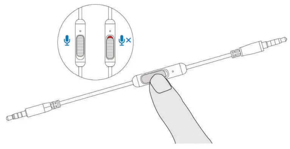 ALIENWARE AW920H Tri-Mode Wireless Gaming Headset - audio cable