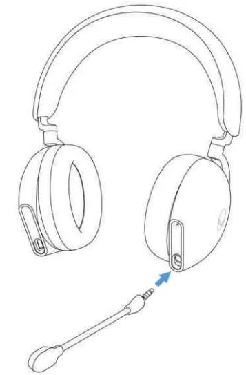 ALIENWARE AW920H Tri-Mode Wireless Gaming Headset - microphone