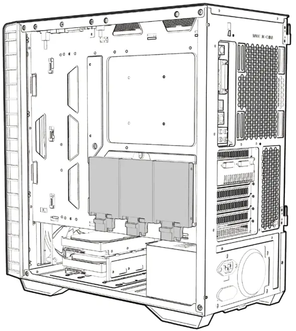 2.5" SDD INSTALLATION (R)
