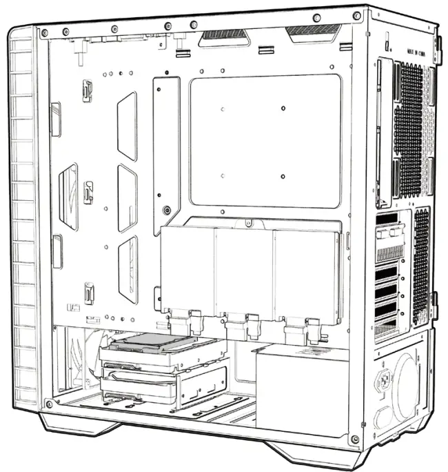 2.5" SDD INSTALLATION (R)