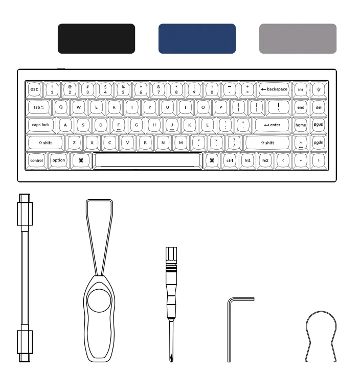 Keychron Q7 Custom Mechanical Keyboard 1
