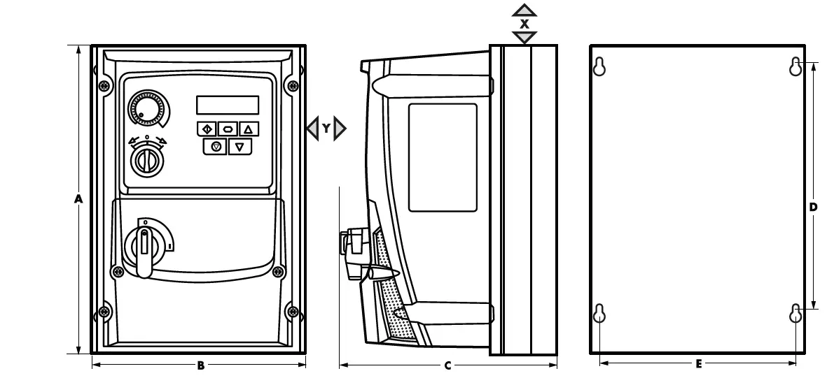 invertek-IP66(NEMA-4X)AC-Variable-Speed-Drive-fig-2