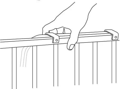 CARDINAL GATES Outdoor Safety Gate- closing