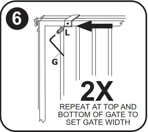 CARDINAL GATES Outdoor Safety Gate tools -Keep gate