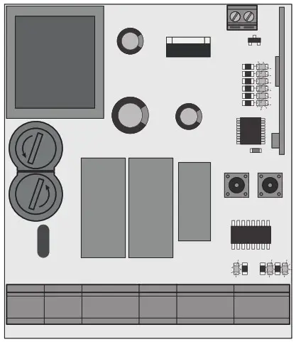 motorline MC75 Control Board - Cover