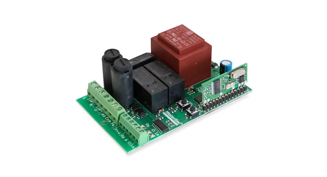 Motorline Mc75 Control Board User Manual Motorline Mc75 Control Board User Manual