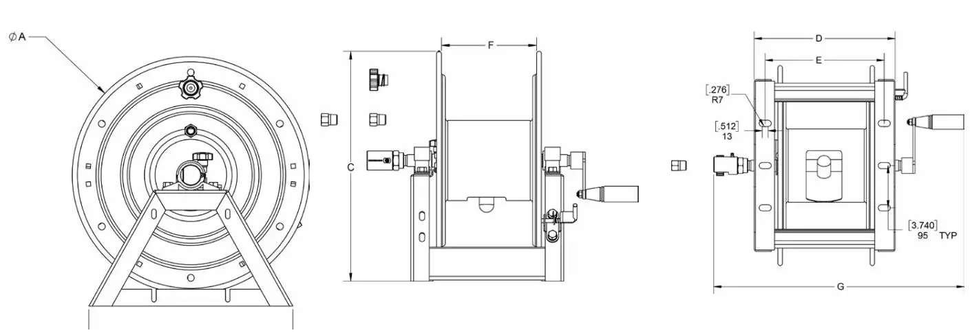 GENERAL-PUMP-DHRA50150-Industrial-Hose-Reels-FIG1