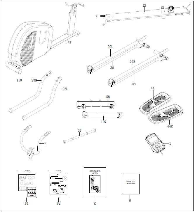 SUNNY-Health -Fitness-E321003-Endurance-Series-Smart-Elliptical-Machine-FIG-1
