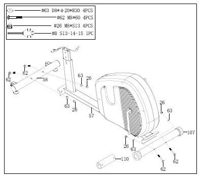 SUNNY-Health -Fitness-E321003-Endurance-Series-Smart-Elliptical-Machine-FIG-3
