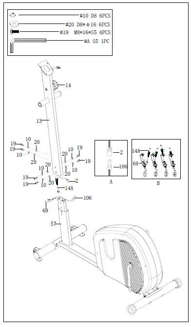 SUNNY-Health -Fitness-E321003-Endurance-Series-Smart-Elliptical-Machine-FIG-4