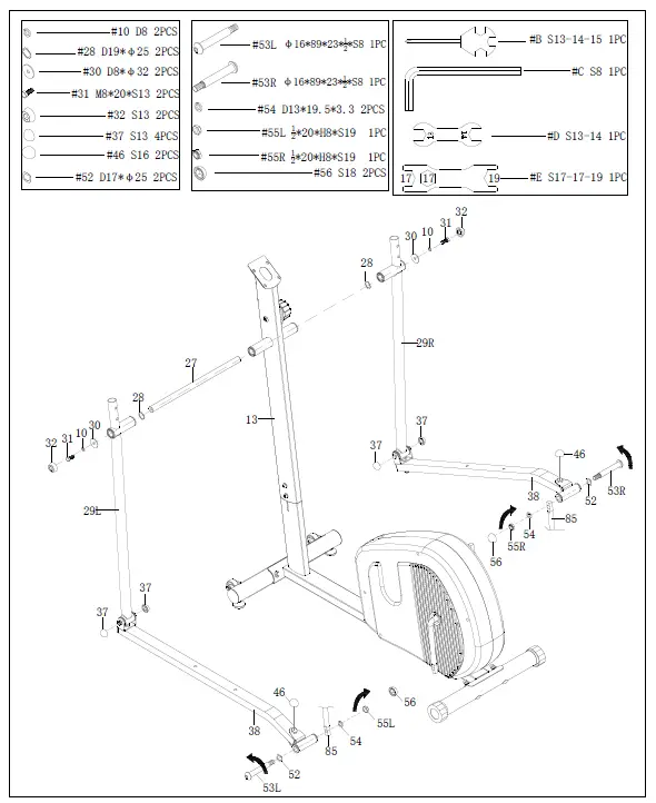 SUNNY-Health -Fitness-E321003-Endurance-Series-Smart-Elliptical-Machine-FIG-5